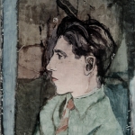 Portrait of D. Brick 17 1/2 x 14 1937