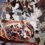 Grapes at the Arbour of Biot 18 x 22 1972