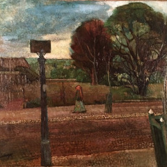 Landschaft in Polen Augustow. 1927