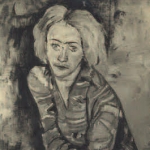 Portrait ca. 1928 overpainted