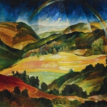 Mountain Landscape 26 3/4 x 33 1/2 1923
