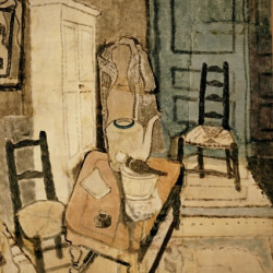 Interior of Studio, Nice 39.5x31.75 1938