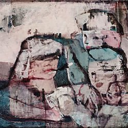 Untitled (three women and baby) 36 x 28 Stockholm 1934