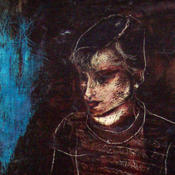 Untitled (Jula seated) 27 3/4 x 20 1932