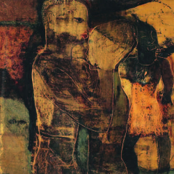Figure Composition 18 x 24 1933/34 oil on paper