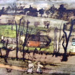 Untitled (Stockholm landscape) 24 1/2 x 34 1/4 1937