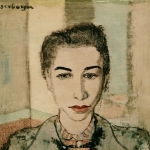 Head of Eva Marcu 11.25 x 12 Nice, 1937