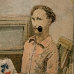 Self Portrait 25x22 1944