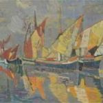 Sails of Chioggia III 30 x 40